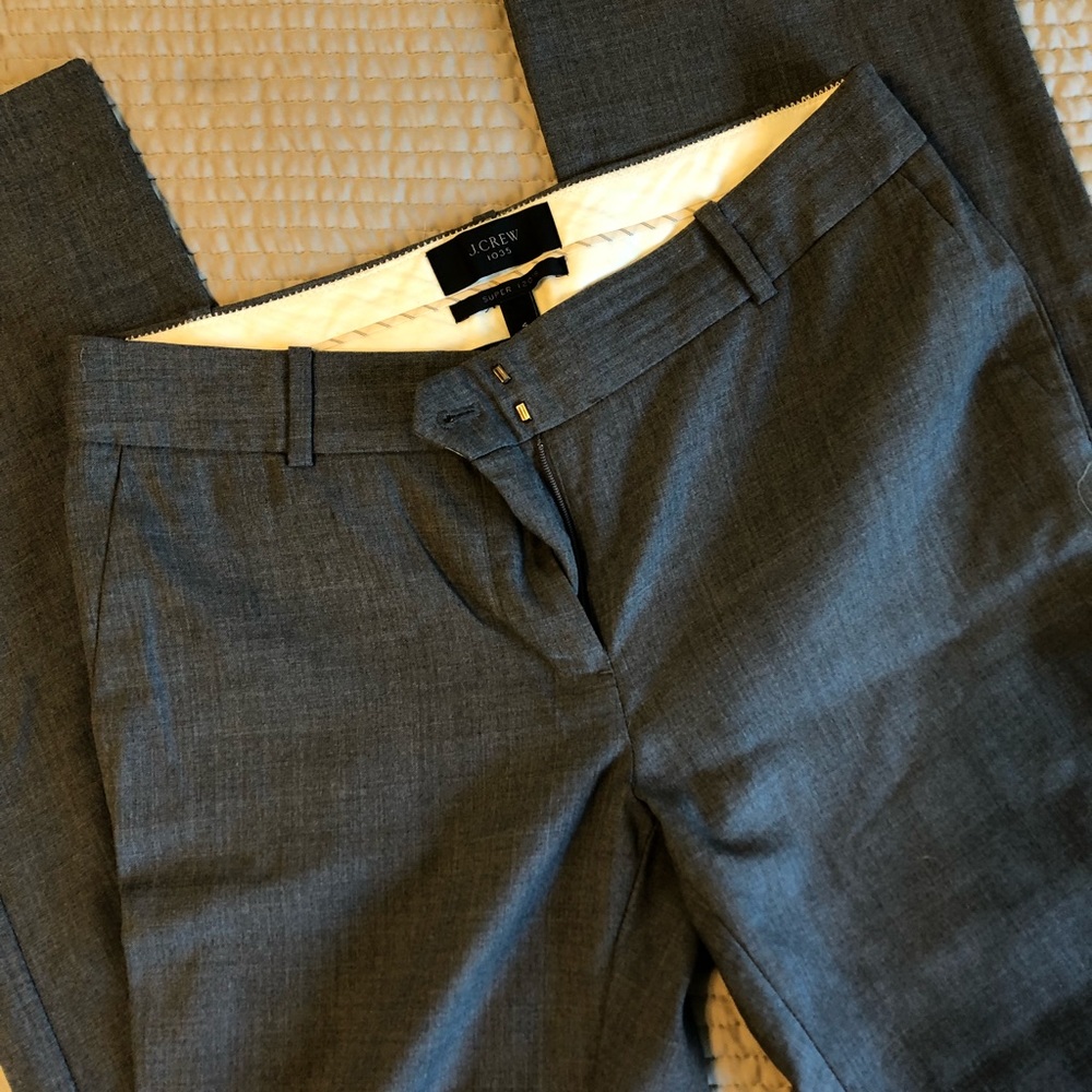 J.Crew Super 120’s in Heather Grey